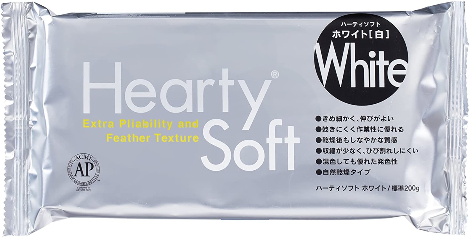 Padico Hearty Soft Clay 200G [White] (Japan Import)