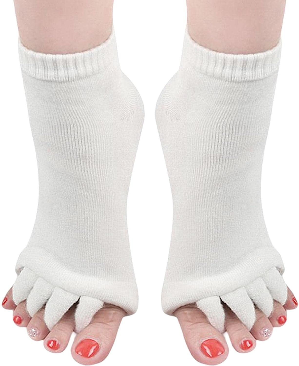 Yoga Toe Socks - Toeless Socks For Women