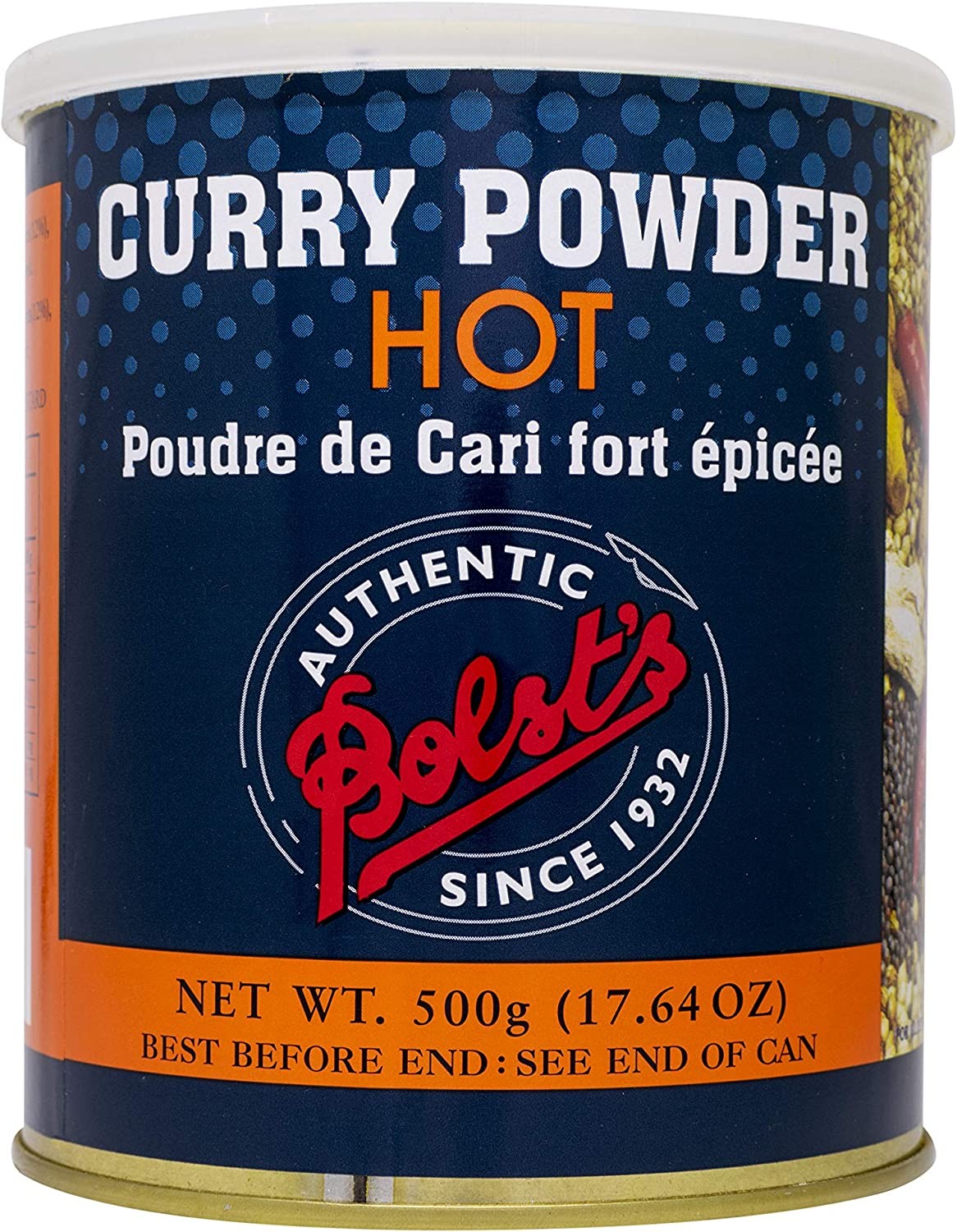 Bolst’S Hot Curry Powder, 500 G