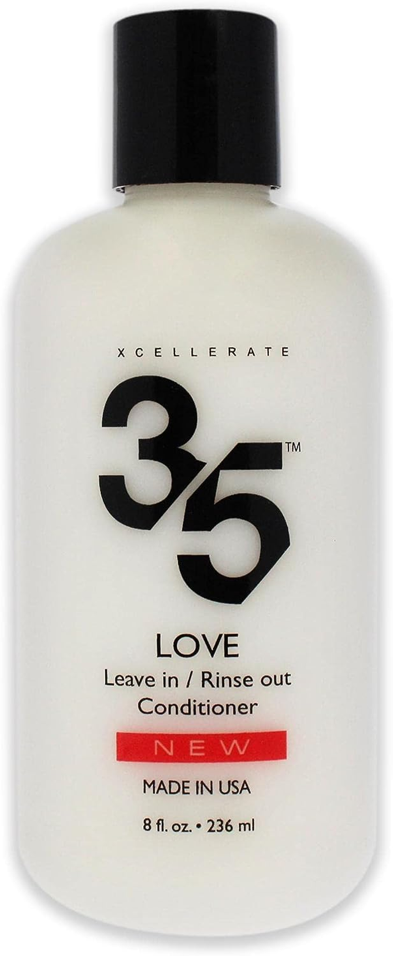 Xcellerate35 Xcellerate35 – Love – Leave-In/Rinse Out Conditioner for Men & Women – 8 Fl Oz, 1 Count