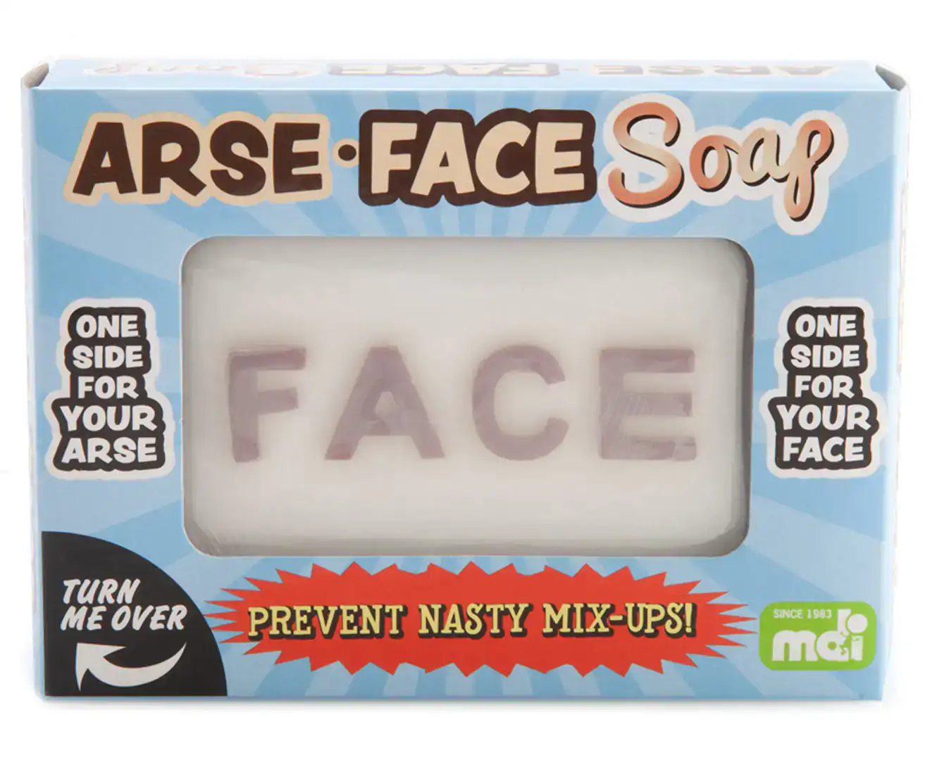 Arse-Face Novelty Soap