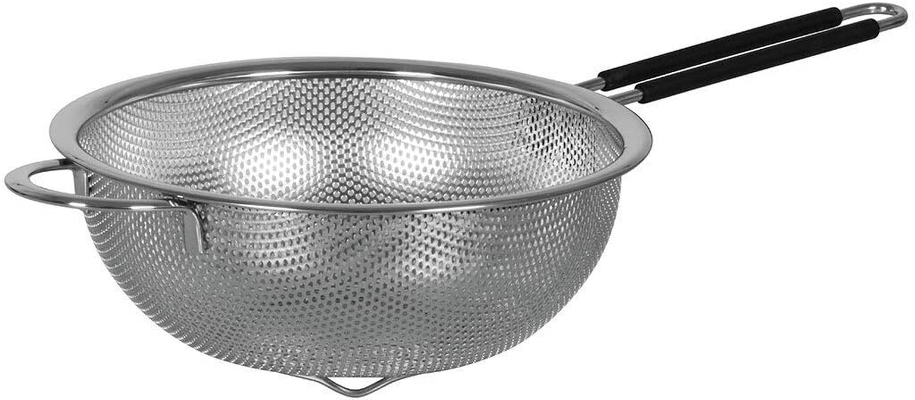 Avanti Perforated Strainer with Insulated Handle, 20 Cm Size Silver