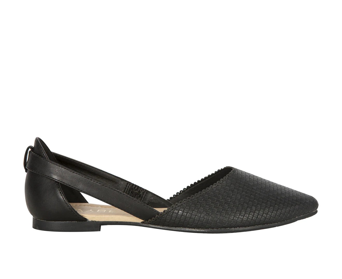 Alice Vybe Pointed Toe Ballet Flat Women’S – Black