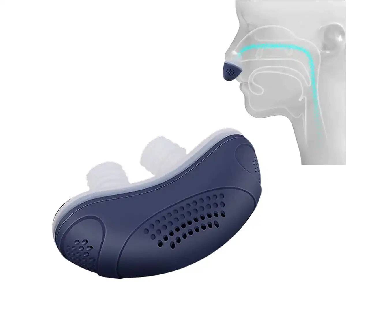 Anti Snoring Devices, Device and Air Purifier Filter, Nasal Dilator – Blue