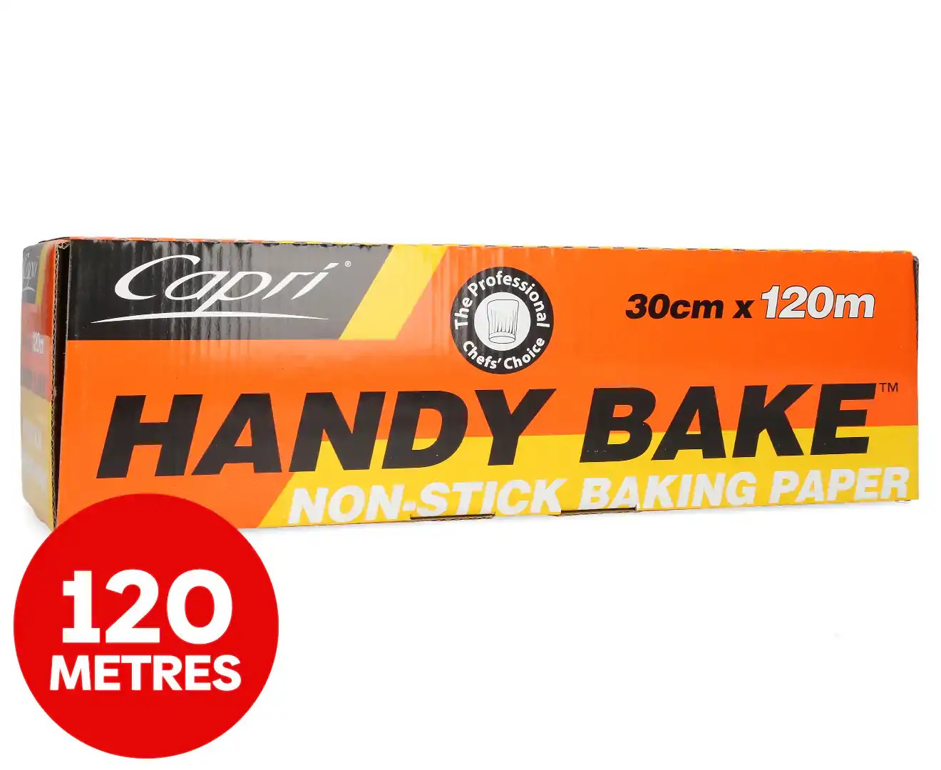 Capri 30Cm X 120M Non-Stick Handy Bake Paper 30Cm X 120M