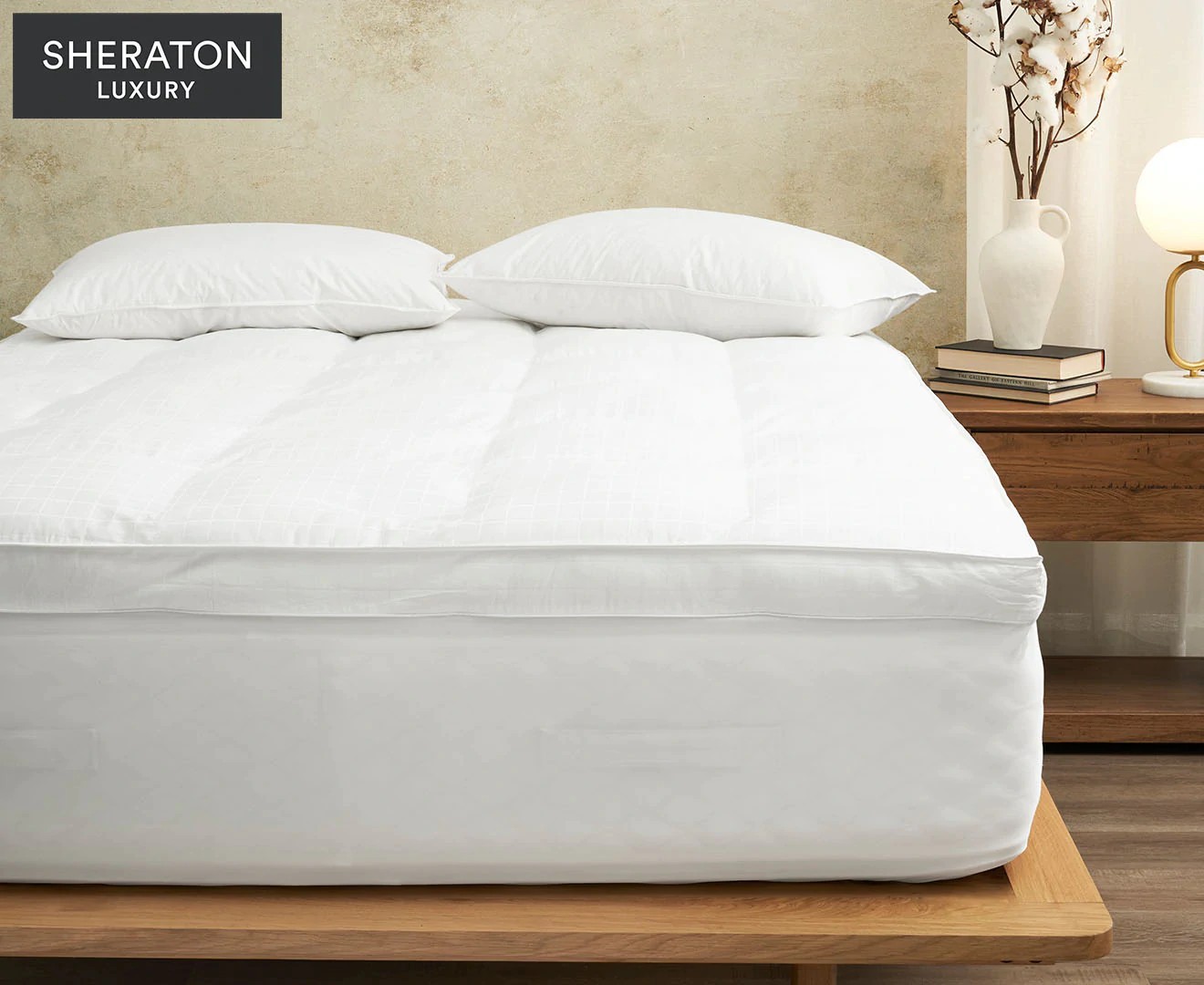 Sheraton Luxury 2000GSM Microfibre Mattress Topper