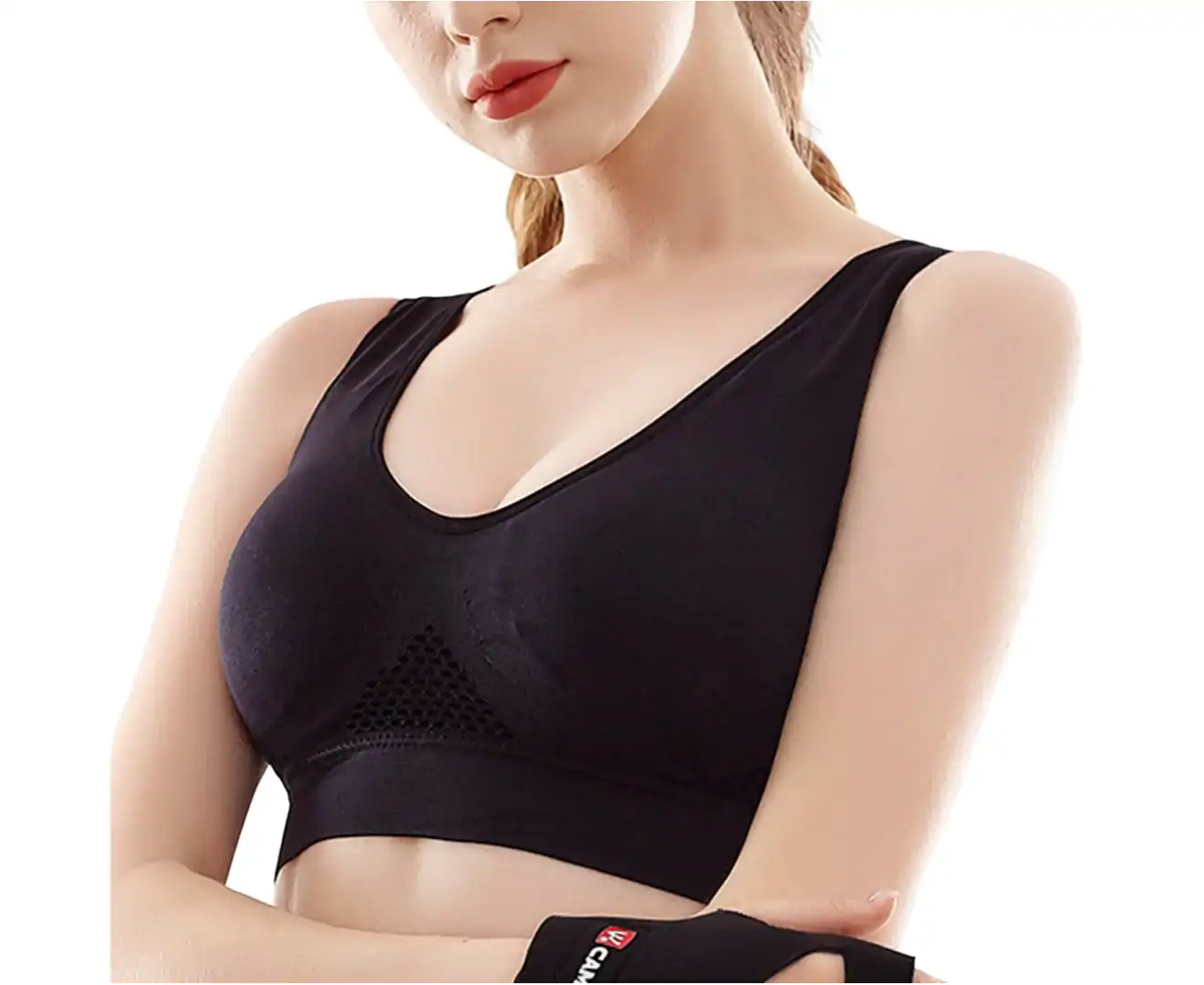 Women Brassieres Solid Color No Constraint Sports Brassieres