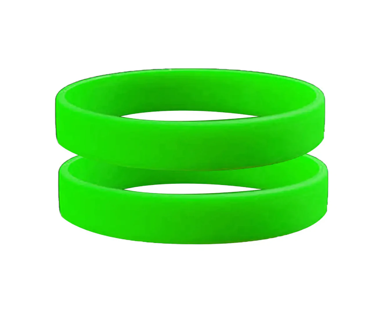 Green deals silicone bracelets