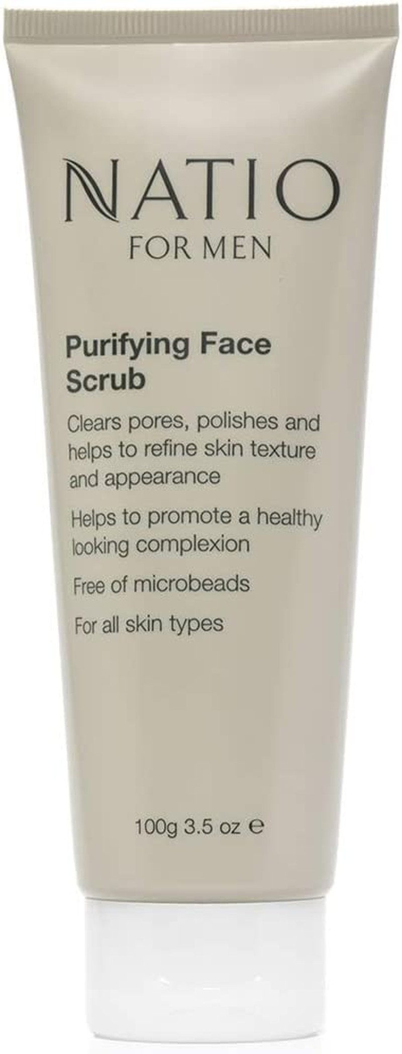 Natio Purifying Face Scrub for Men, 100G