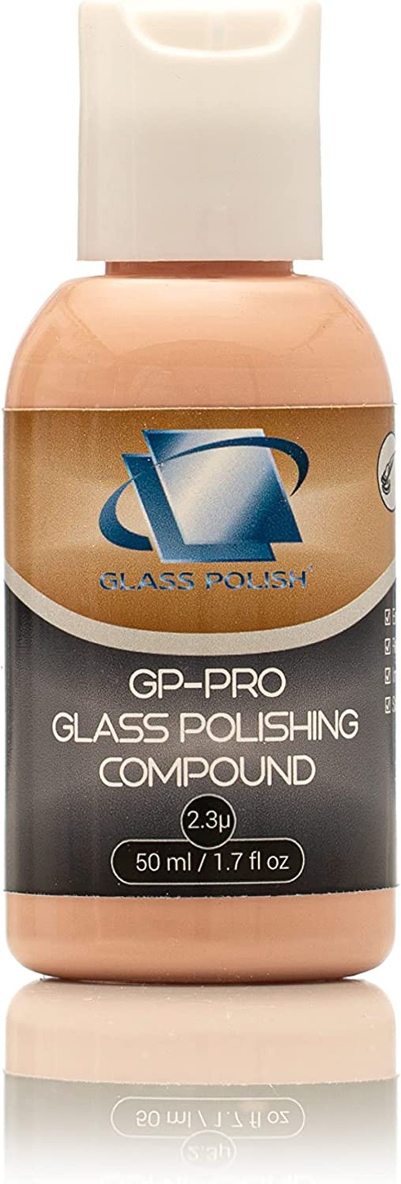 Glass Polish 14053 GP-PRO Glass Polishing Compound for Professional Polishing of All Glass Surfaces – 2.3 Microns – 50Ml