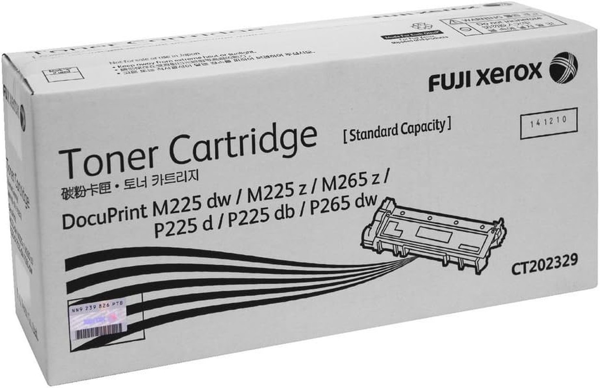 FUJI XEROX CT202329 Laser Toner Cartridge, Black