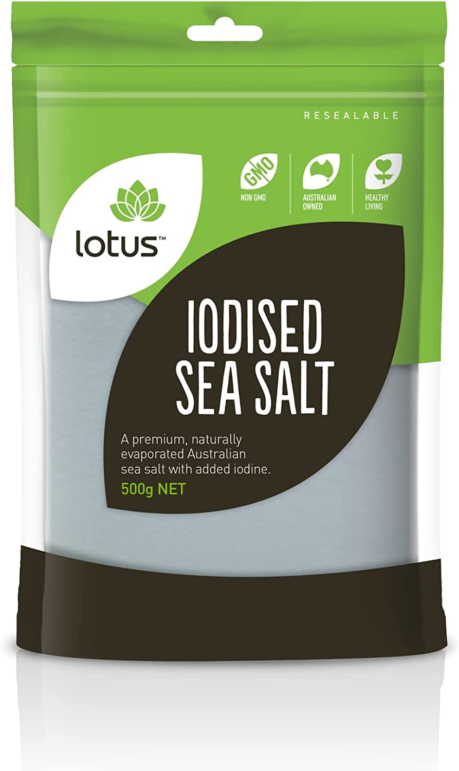 Lotus Iodised Sea Salt 500 G, 500 G