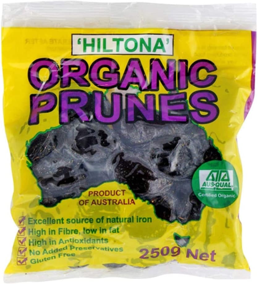 Hiltona Organic Prunes Cooked, 250 G