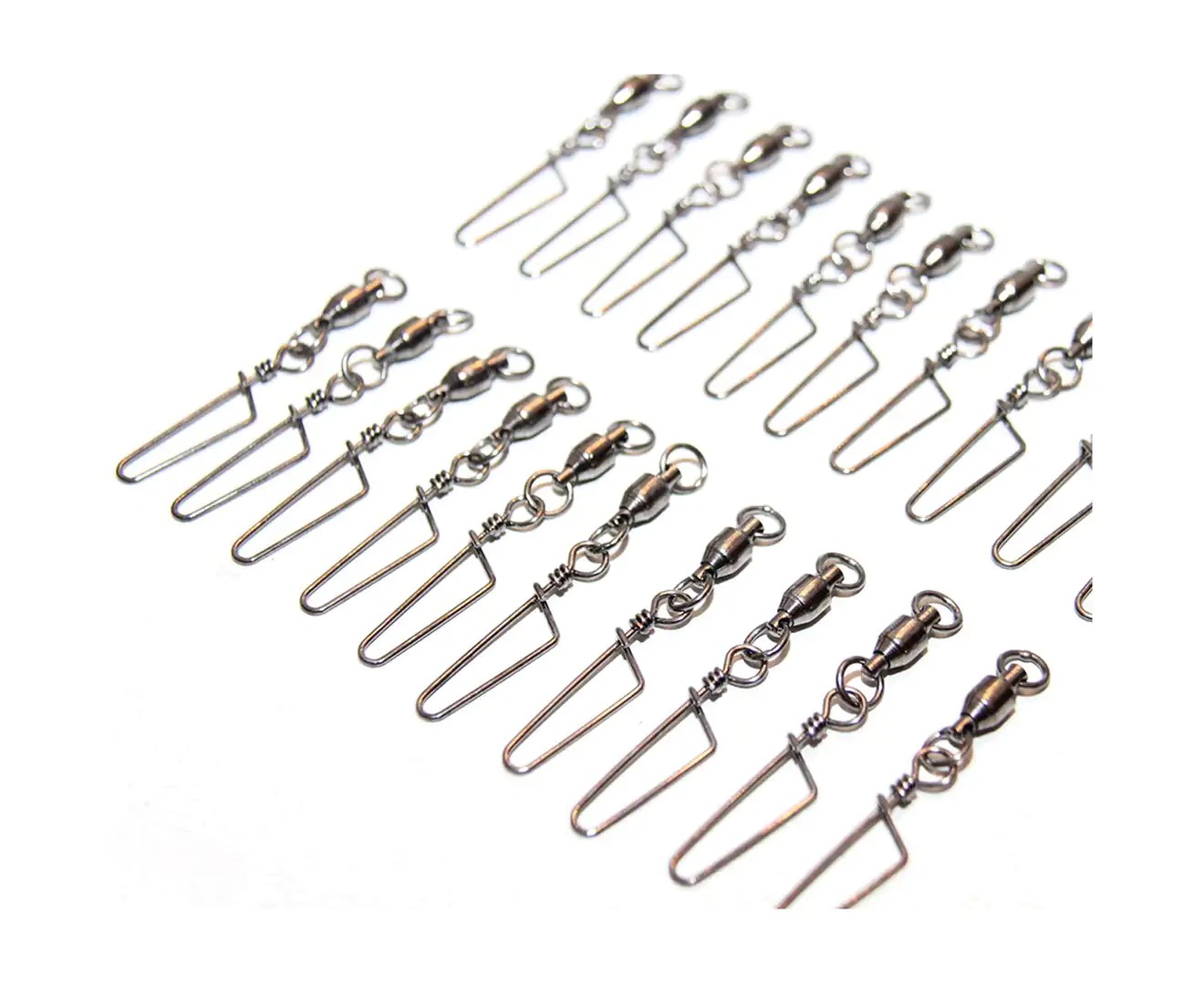 20X Coastlock Snap Swivels with Ball Bearings Game Fishing Tackle Swivel