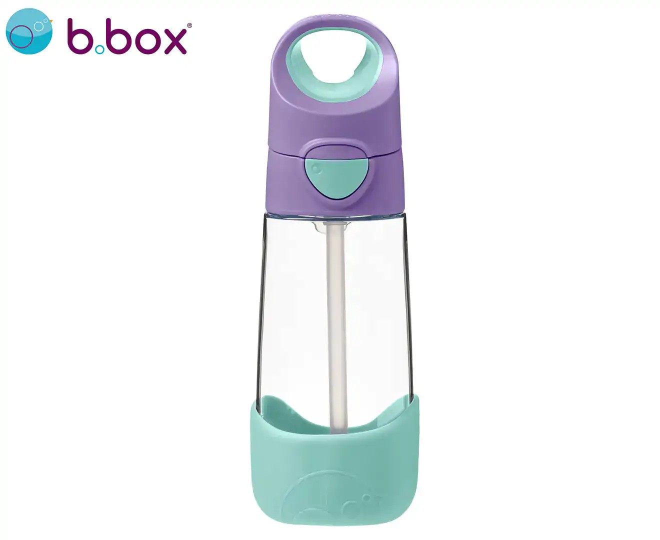 B.Box 450Ml Tritan Kids’ Drink Bottle – Lilac Pop