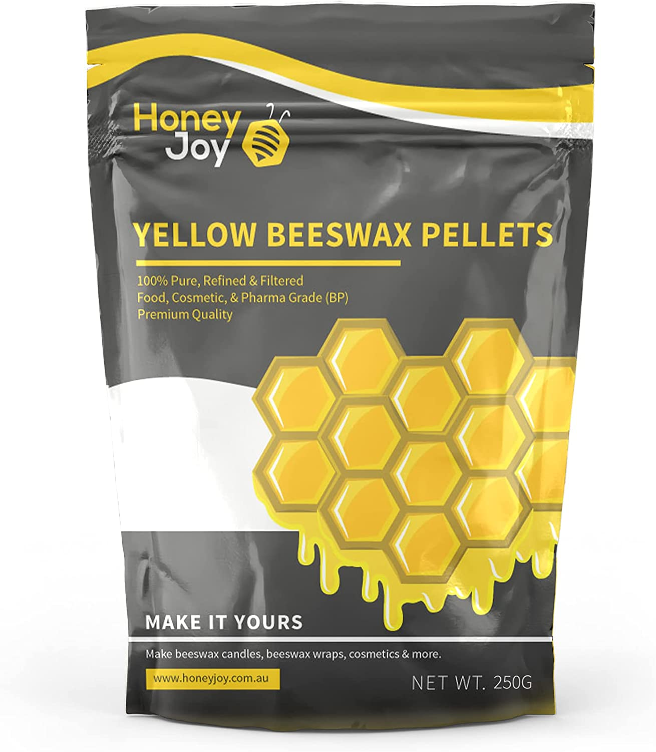 Yellow Beeswax Pellets