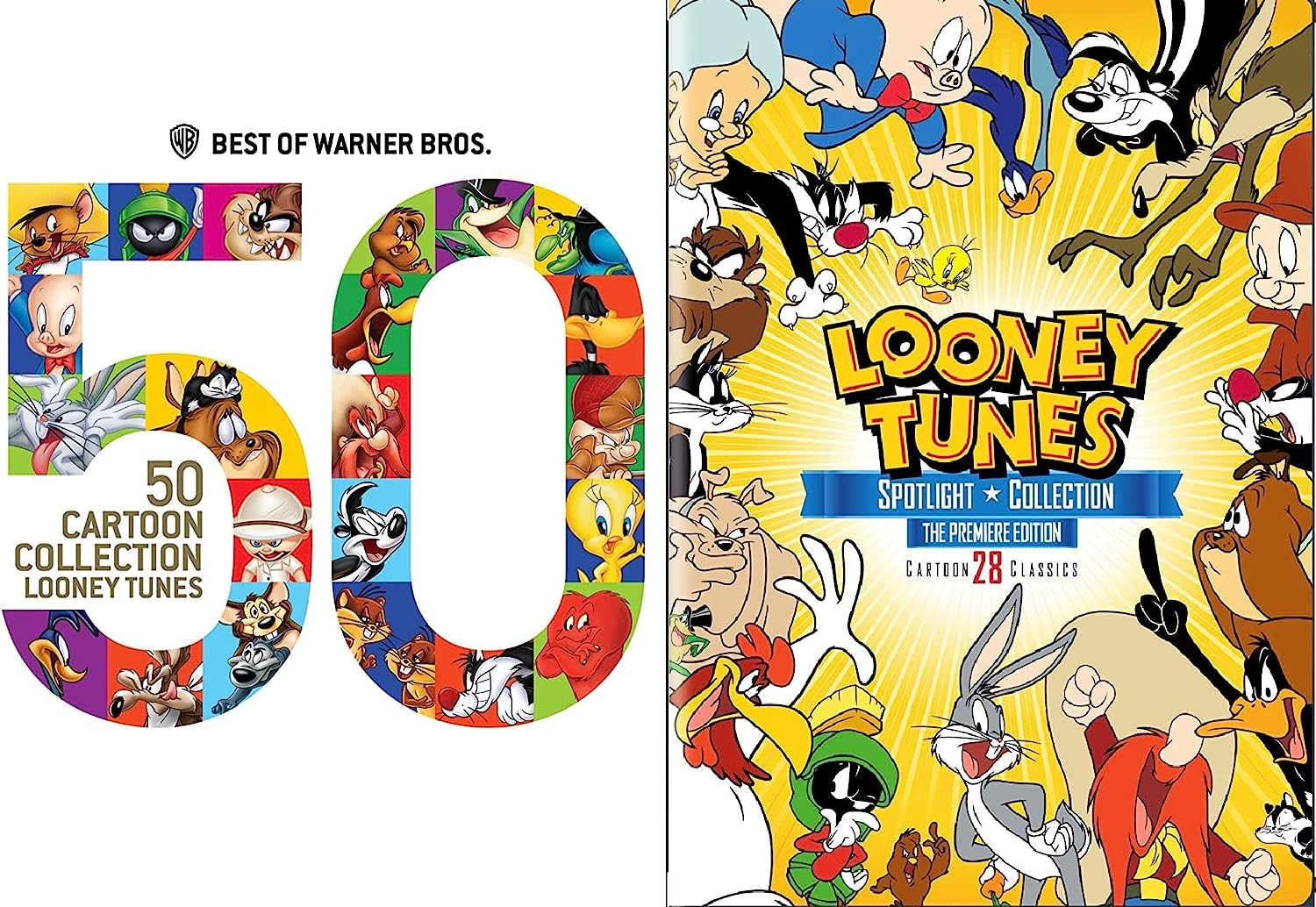 Looney Tunes DVD Collection: Warner Bros 50 Cartoon Collection ...