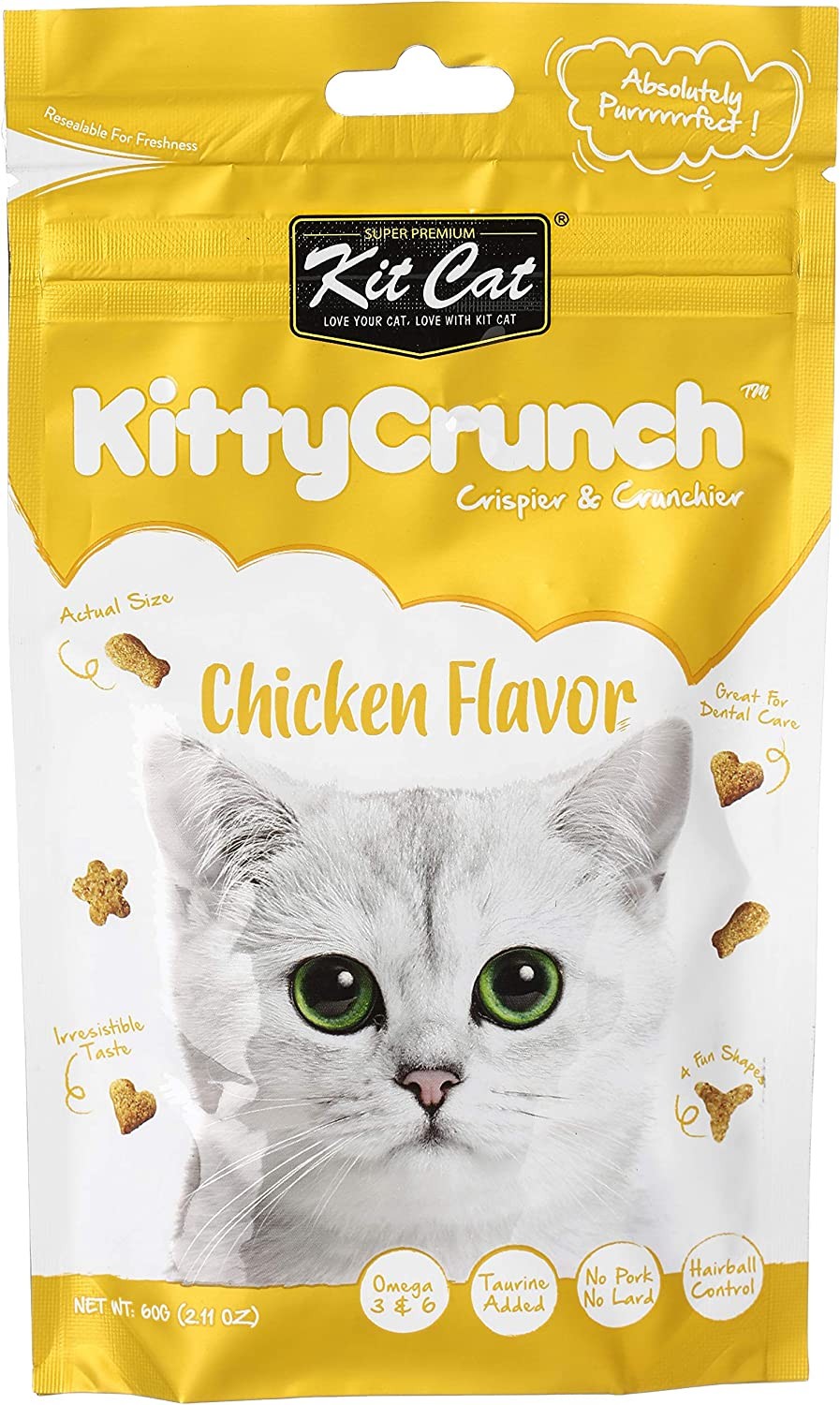 Kit Cat Kitty Crunch Chicken Treat 60 G