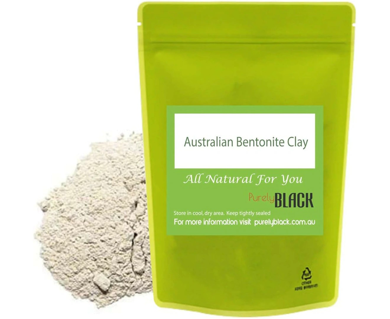 Organic Australian Bentonite Clay Powder 100G | Edible Healing Clay