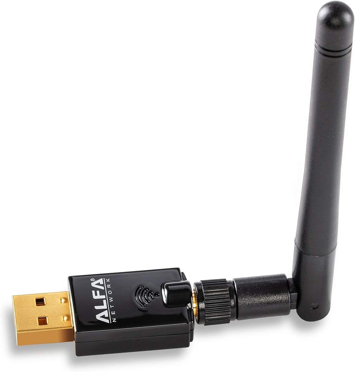 ALFA Network AWUS036ACS Wide-Coverage Dual-Band AC600 USB Wireless Wi-Fi Adapter W/ High-Sensitivity External Antenna – Windows, Macos & Kali Linux Supported