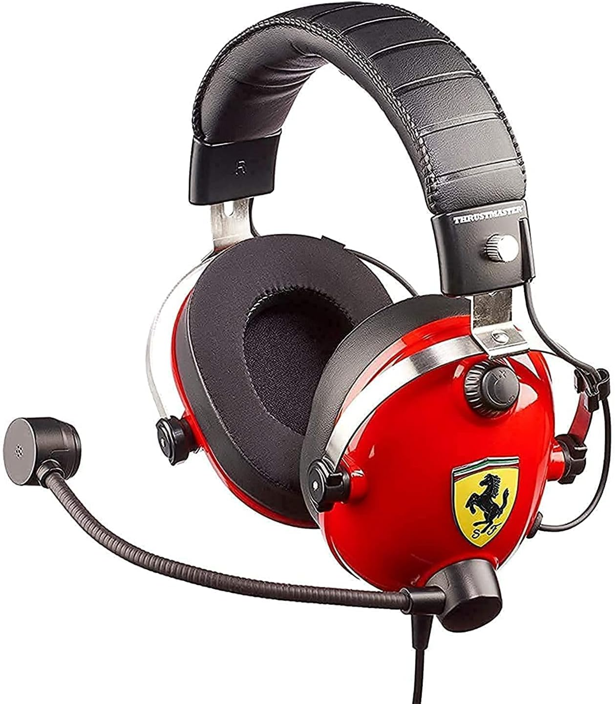 Thrustmaster T.Racing Scuderia Ferrari – Gaming Headset for PS5 / PS4 / Xbox Series X|S / Xbox One / PC / Switch