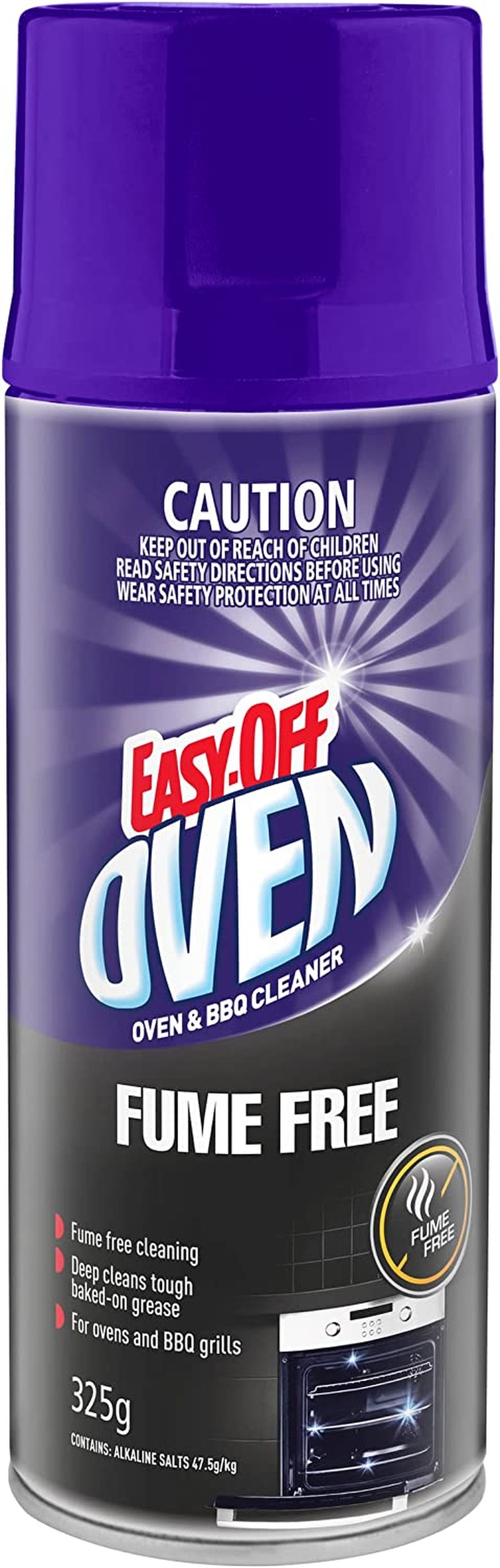 Easy-Off Bam Fume Free Oven Cleaner Spray Remove Grease, 325G