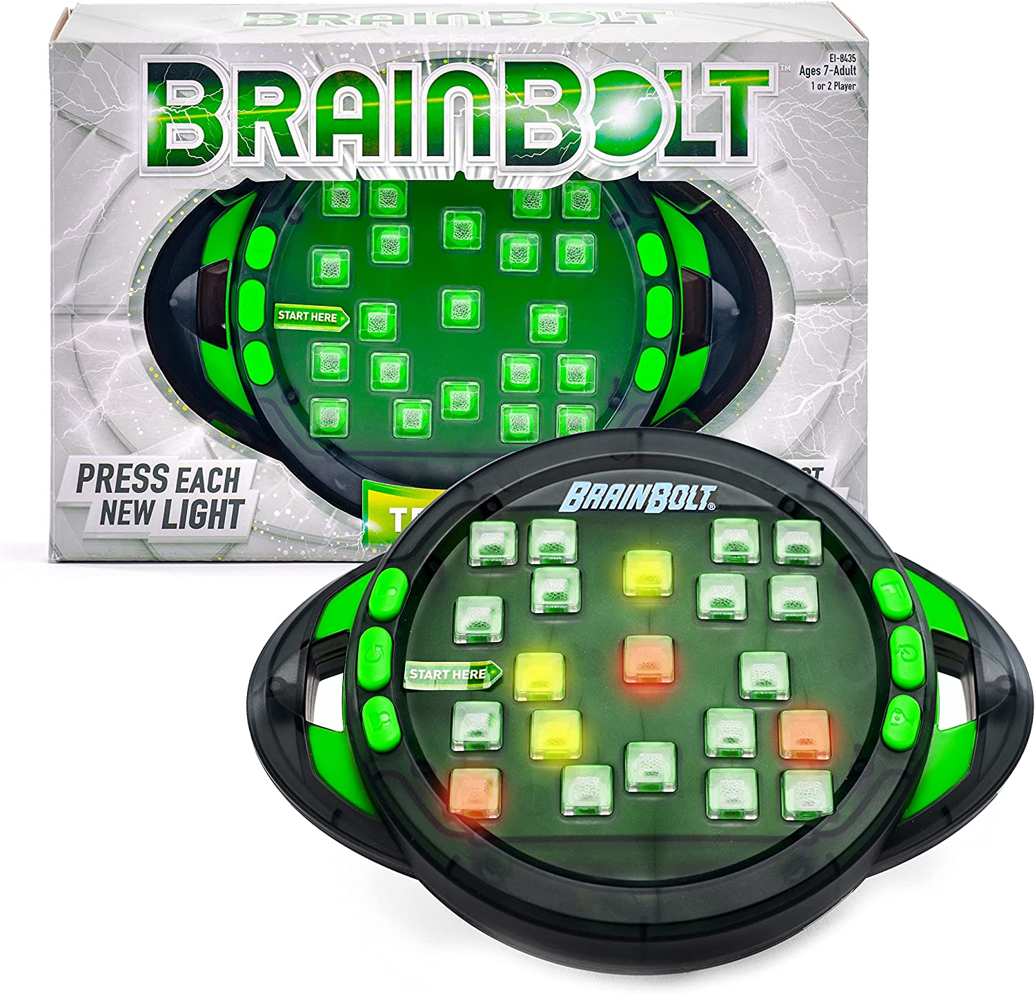 Educational Insights Brainbolt Brain Teaser Memory Game, Stocking Stuffer for Kids, Teens & Adults, Brain Game, Ages 7 to 107, Multicolor, 8435