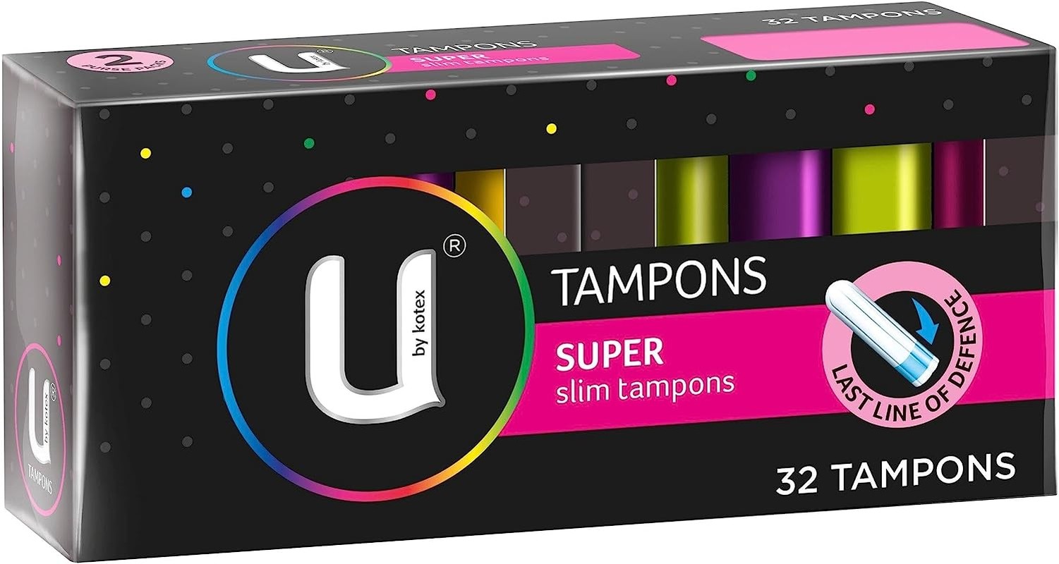 U by Kotex Tampons Super 32 Count