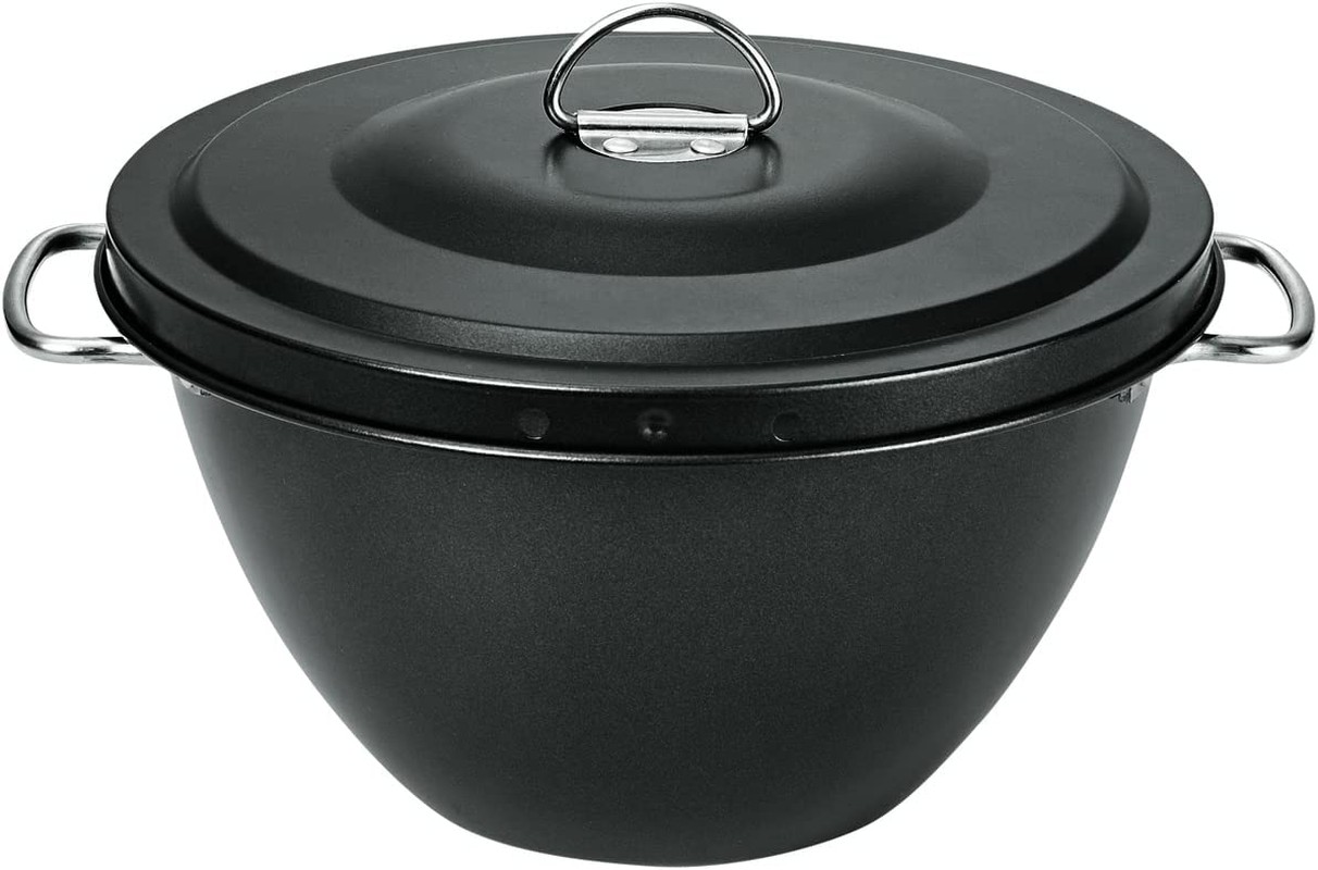 Avanti Non Stick Pudding Steamer, 1 Litre Capacity Charcoal