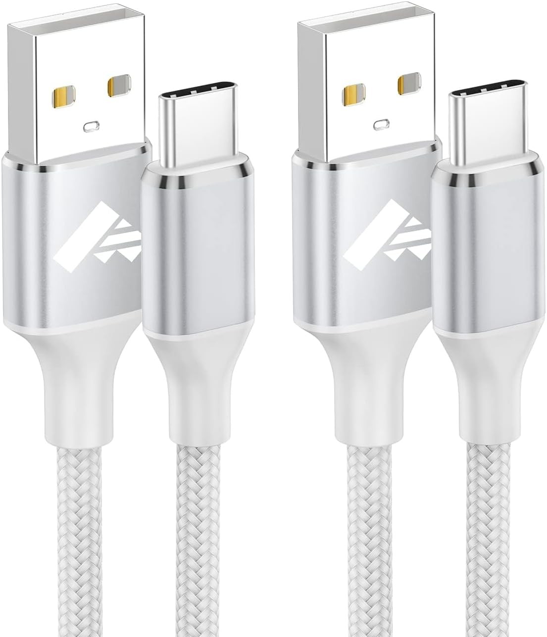 Aioneus USB Type C Cable, USB C Cable 1M 2Pack USB a to USB C Charger Cable Nylon Braided Fast Charge Cord for Samsung Galaxy S23 S22 S21 S20 S10 S9 S8, Huawei P40 P30 P20, Google Pixel and More