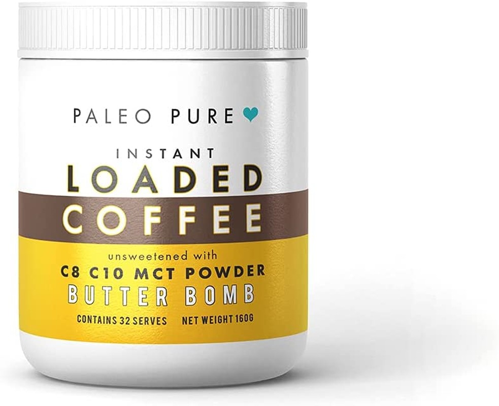 Paleo Pure Butter Bomb Loaded Instant Coffee 160 G