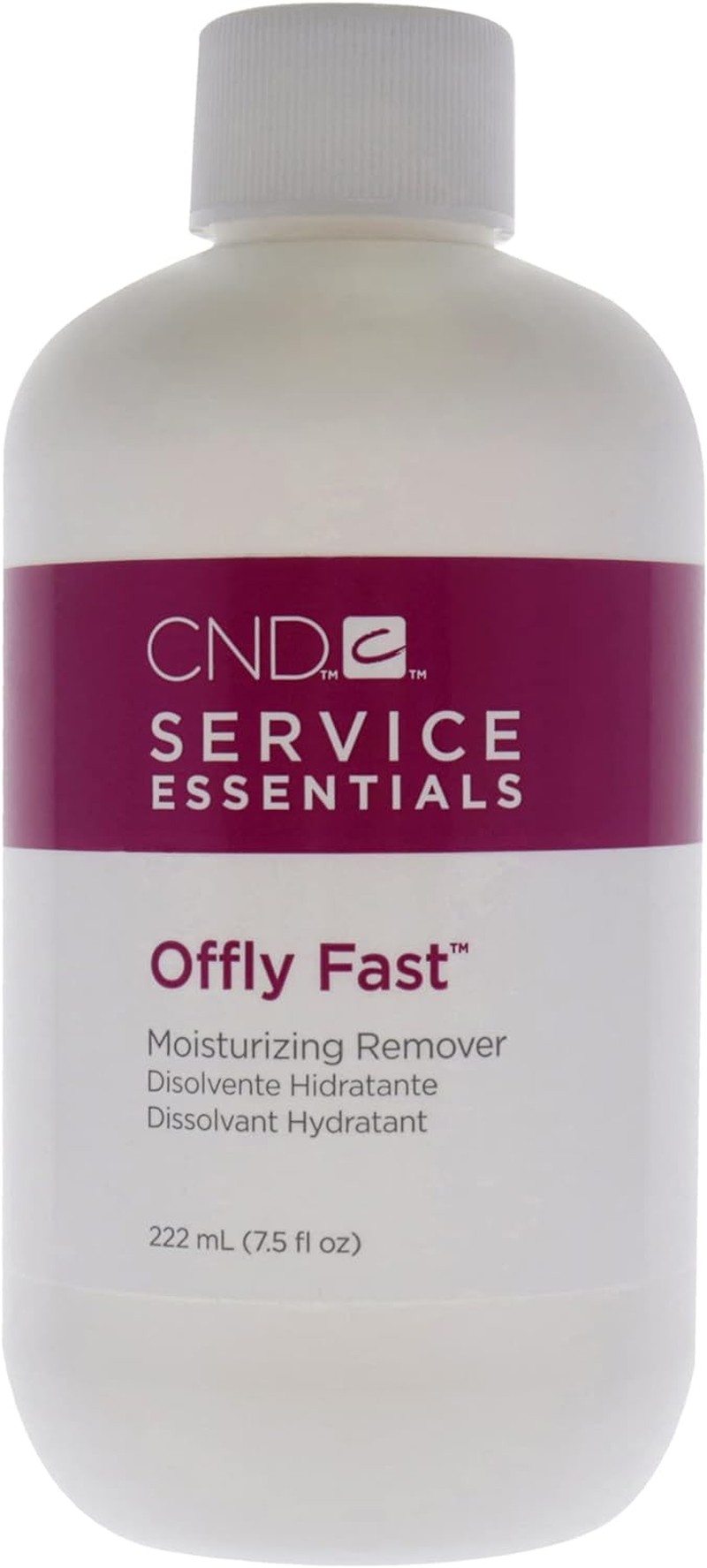 CND Service Essentials Shellac Offly Fast Moisturizing Remover, 222Ml