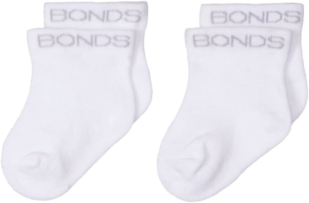 Bonds Baby Classic Bootee Socks – 2 Pack