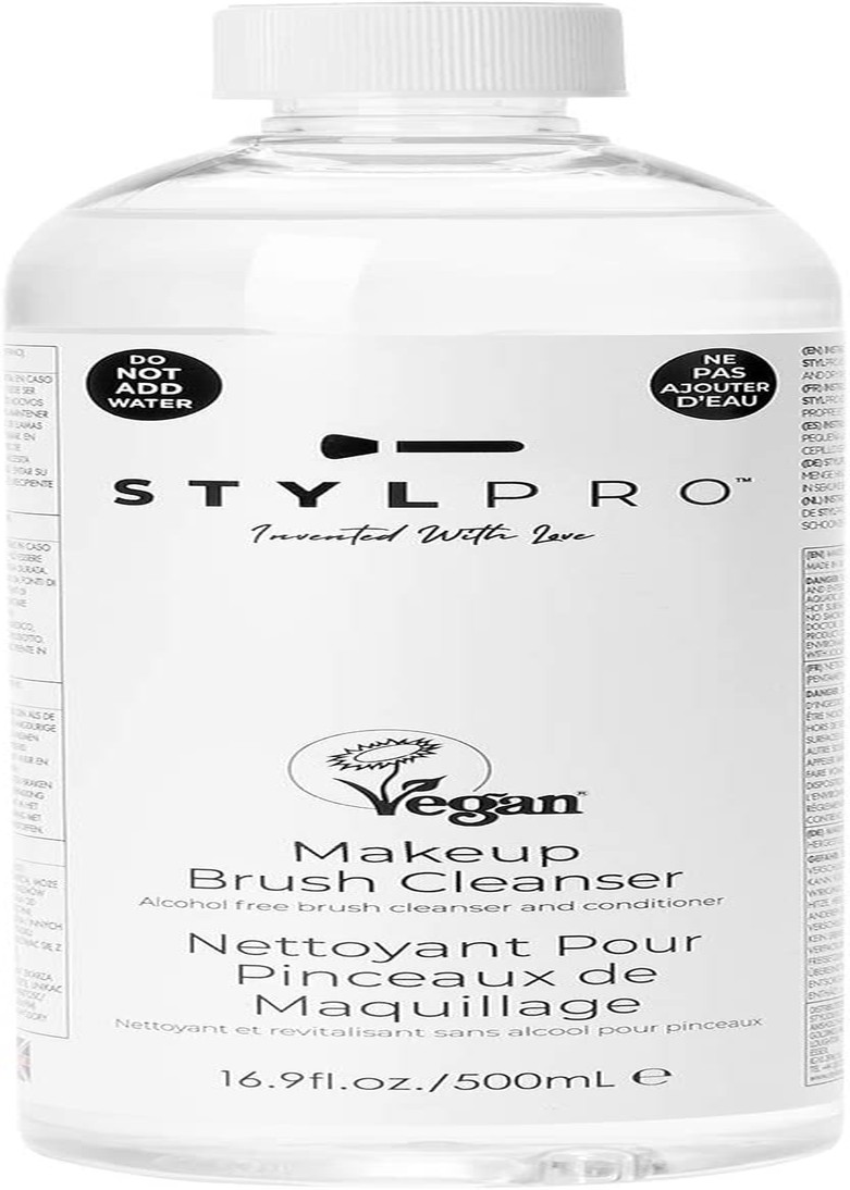 Stylpro Australia 500Ml Makeup Brush Cleanser Solution, 0.517 Kg (BCF05 BAGGED)