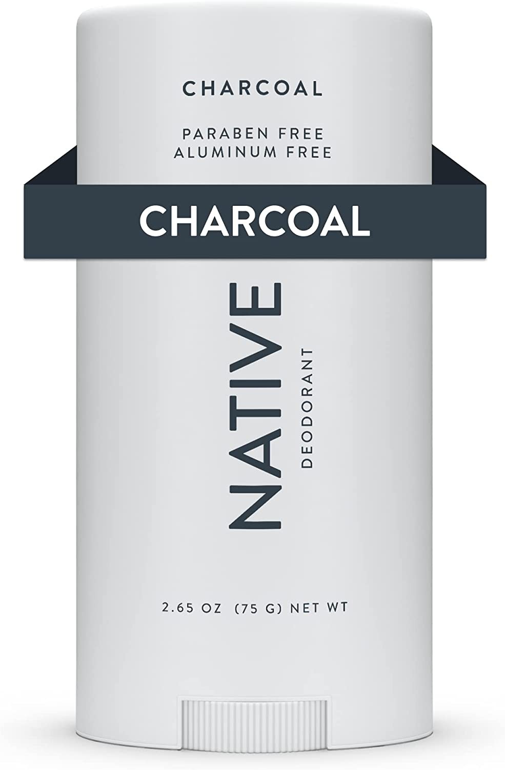 Native Deodorant – Natural Deodorant – Vegan, Gluten Free, Cruelty Free – Free of Aluminum, Parabens & Sulphates – Born in the USA – Charcoal