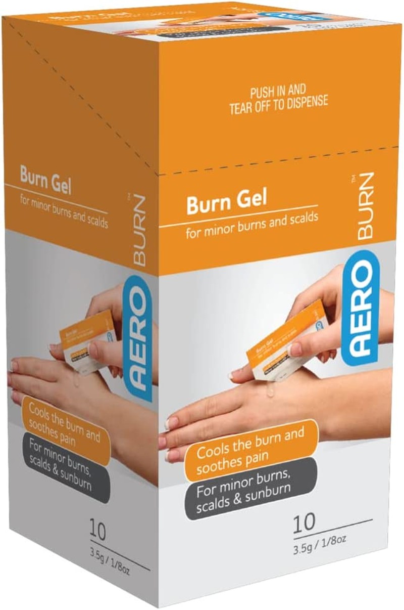 Aeroburn Burn Gel Sachet 3.5G, Box of 10, White