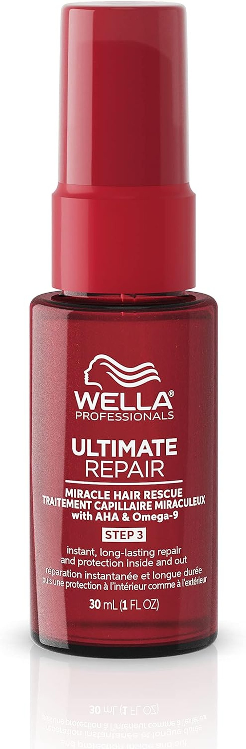 Wella Professionals Ultimate Repair Miracle Hair Rescue, Luxury Leave-In Hair Repair Treatment for Damaged Hair, 30Ml