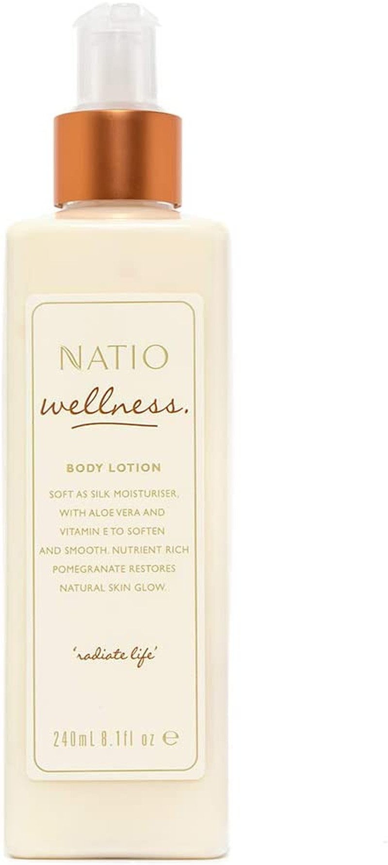 Natio Wellness Body Lotion, 240Ml