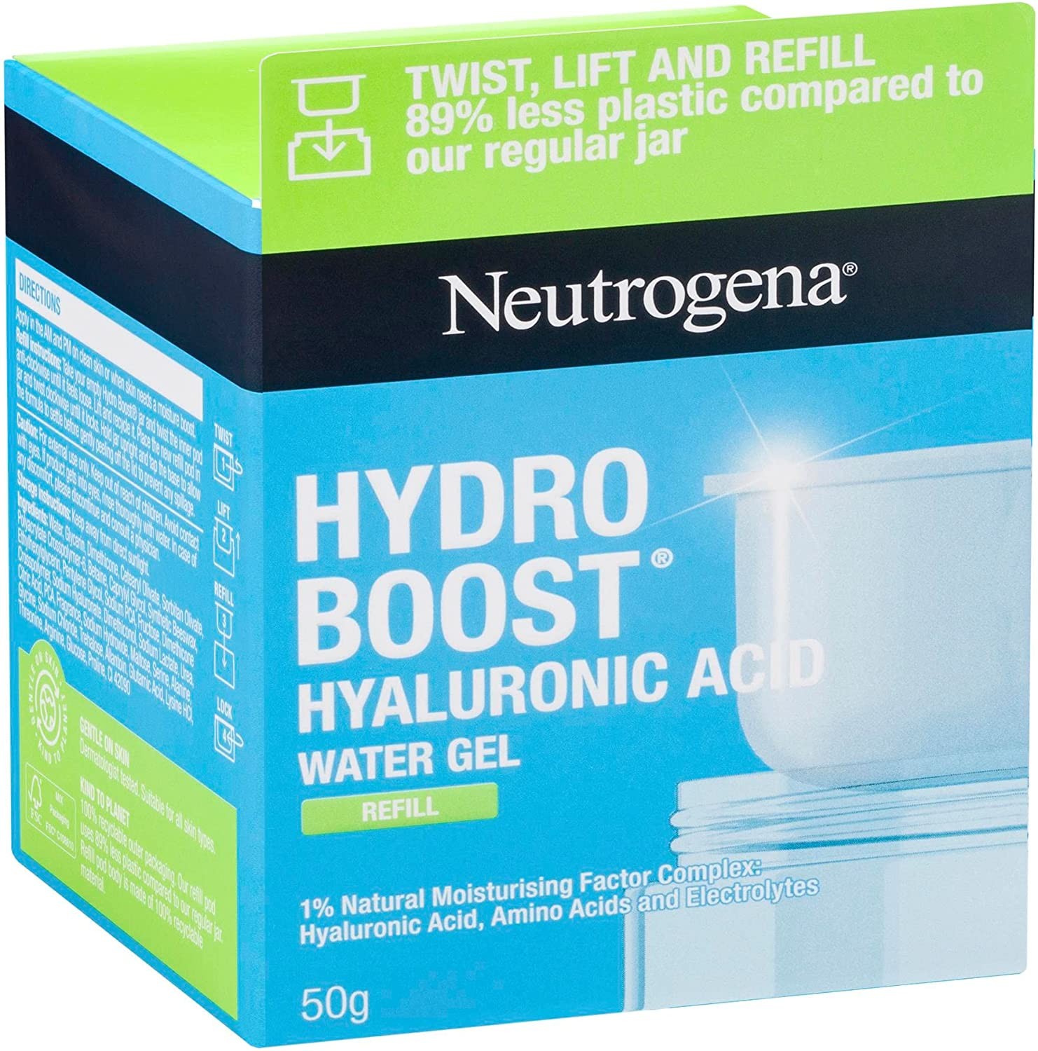 Neutrogena Hydro Boost Hyaluronic Acid Water Gel Refill 50 G