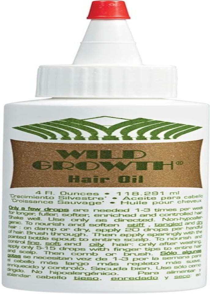 Wild Growth Hair Oil 4 Oz