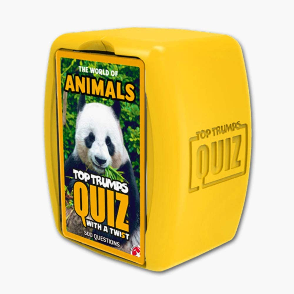 Top Trumps World of Animalsquiz Game Card Game (002268)