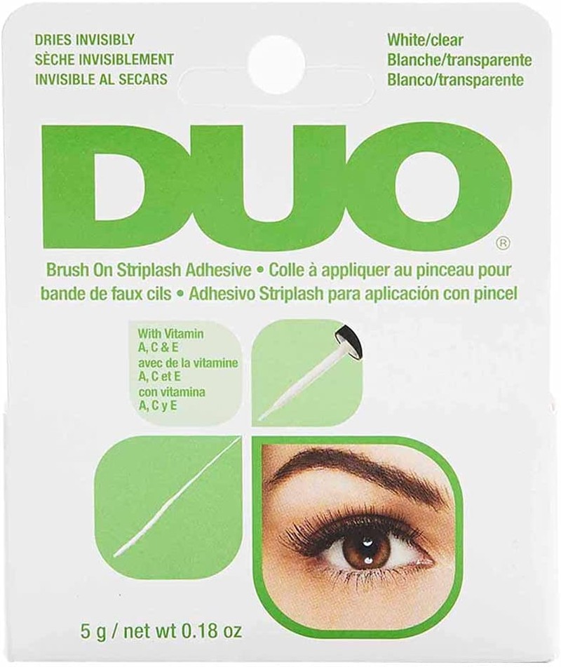 Ardell Brush on Duo Eyelash Adhesive, Clear, 5 Grams (56812)