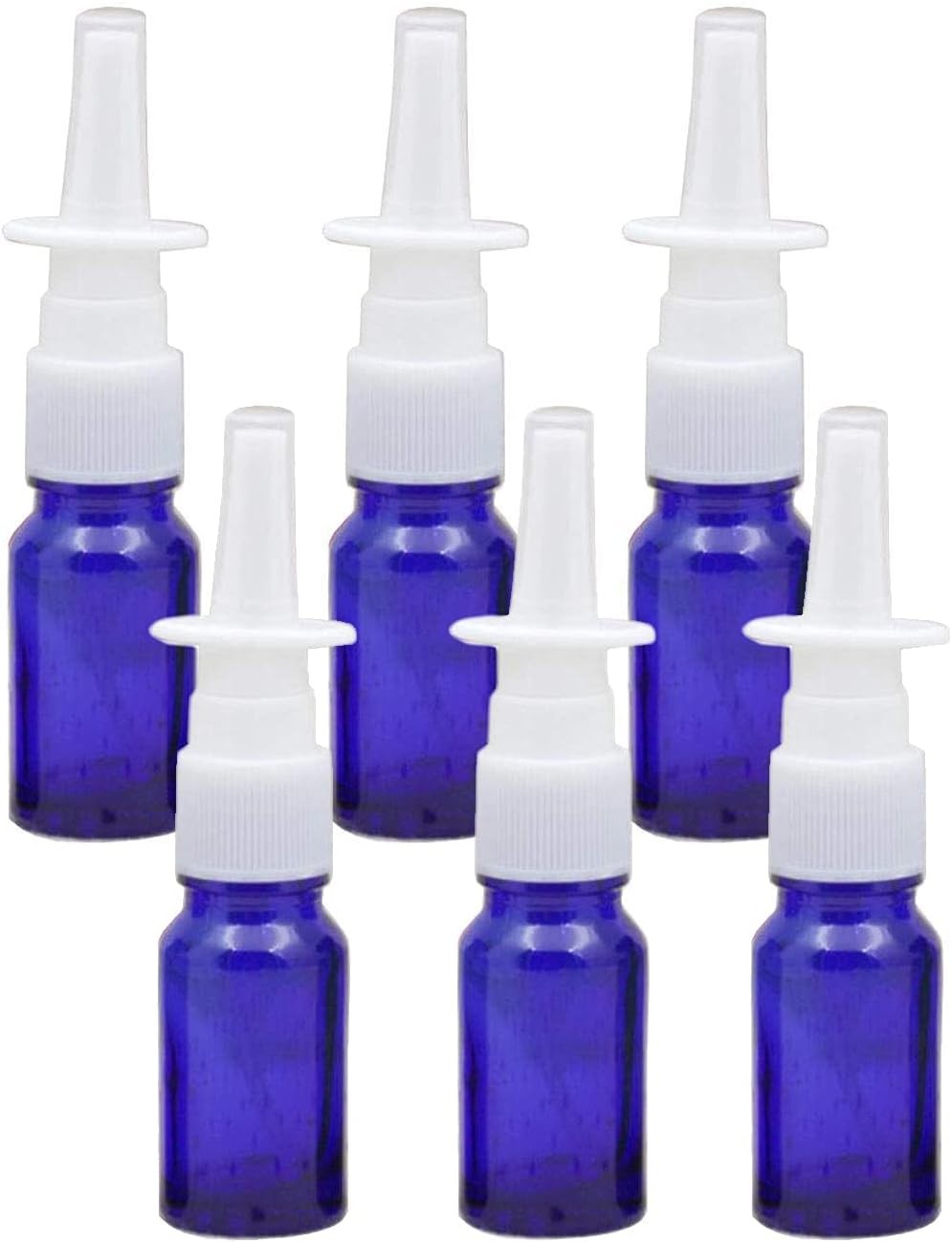 6Pcs Plastic Empty Refillable Nasal Spray Bottles Mist Nose Nasal Sprayer Bottle Mist Sprayers,Empty Nasal Spray Bottles,Empty Plastic Nasal Spray Bottles Pump Sprayer Mist Nose Spray Refillable Bottles