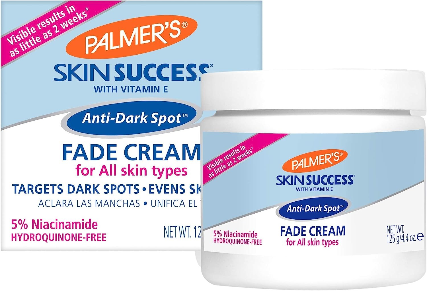 Palmer’S Skin Success Anti-Dark Spot Fade Cream – All Skin Types, 4.4, 125 G