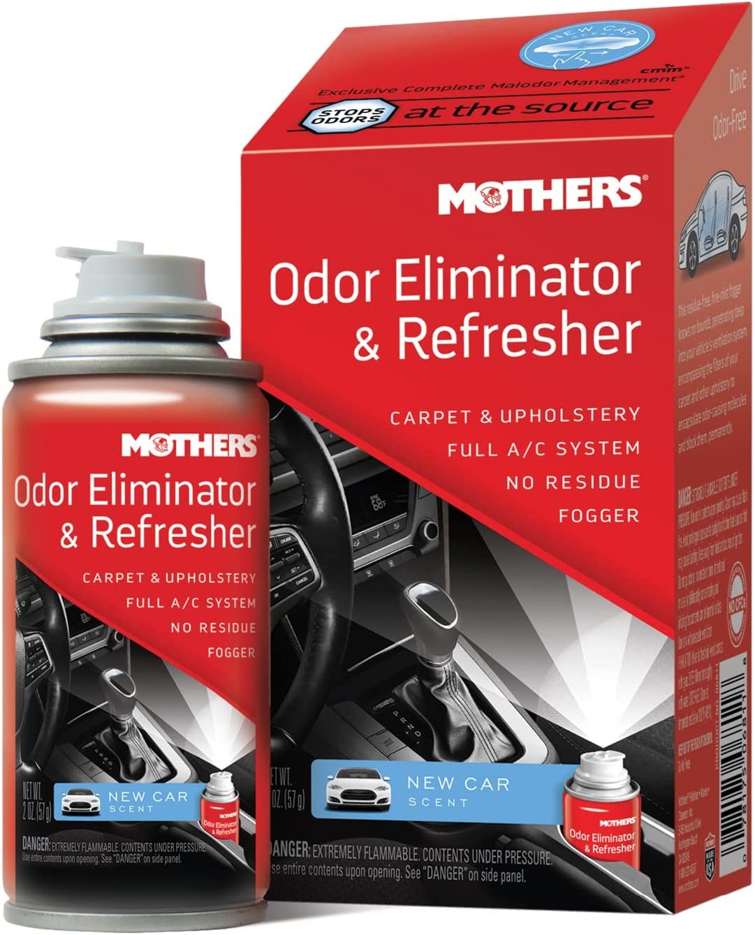 Mothers Odour Eliminator & Refresher New Car Scent