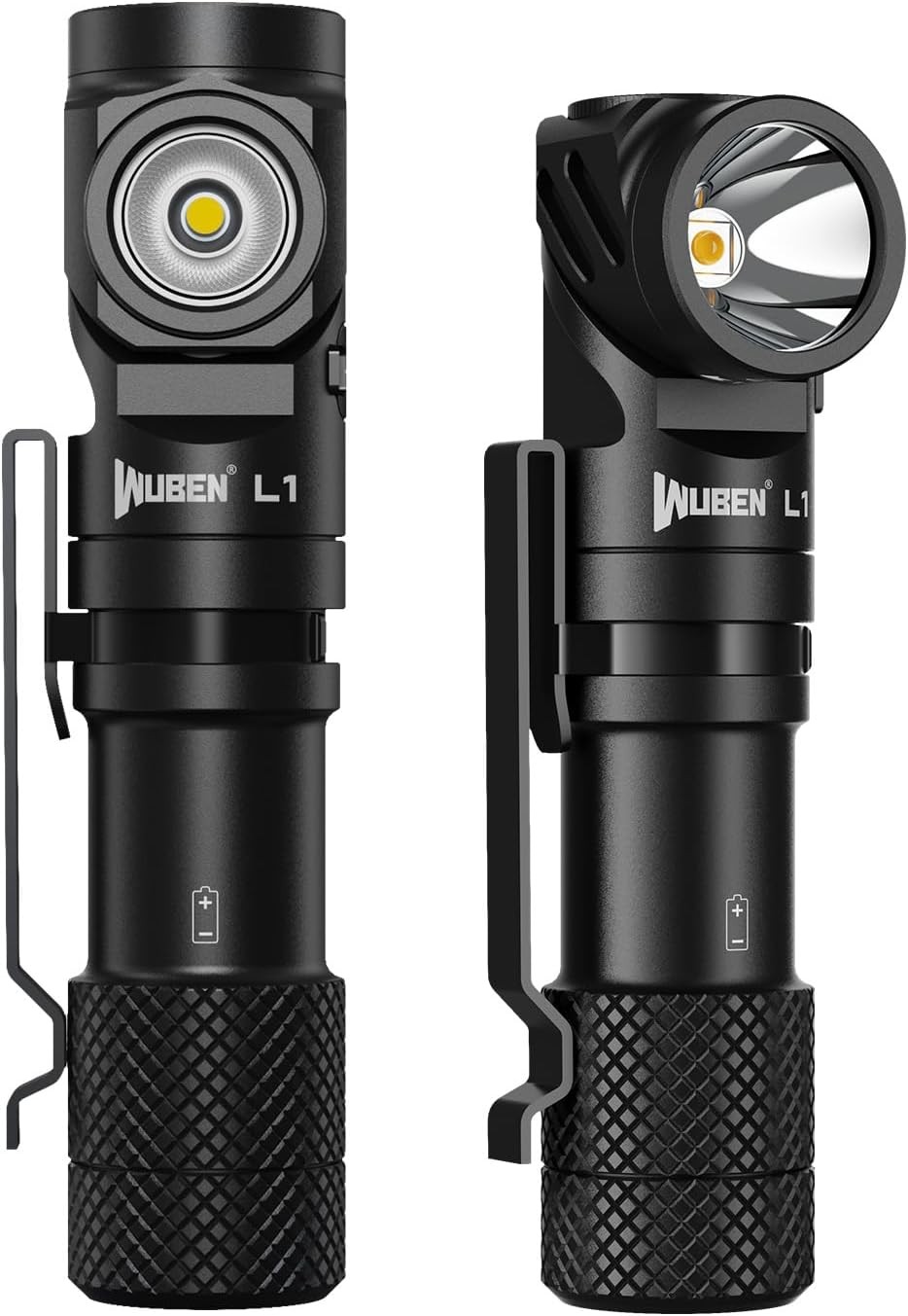 WUBEN L1 LED Torches Super Bright Rechargeable 2000 Lumens, Tactical Flashlight Powerful Torch Battery Powered, Multifunctional IP68 Waterproof Powerful Handheld Flash Light for Camping Hiking