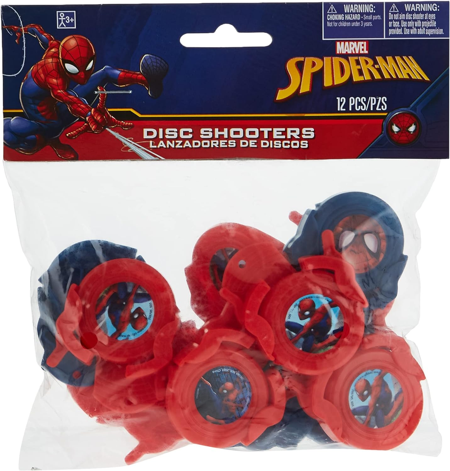 Spider-Man Webbed Wonder Mini Disc Shooter Favor