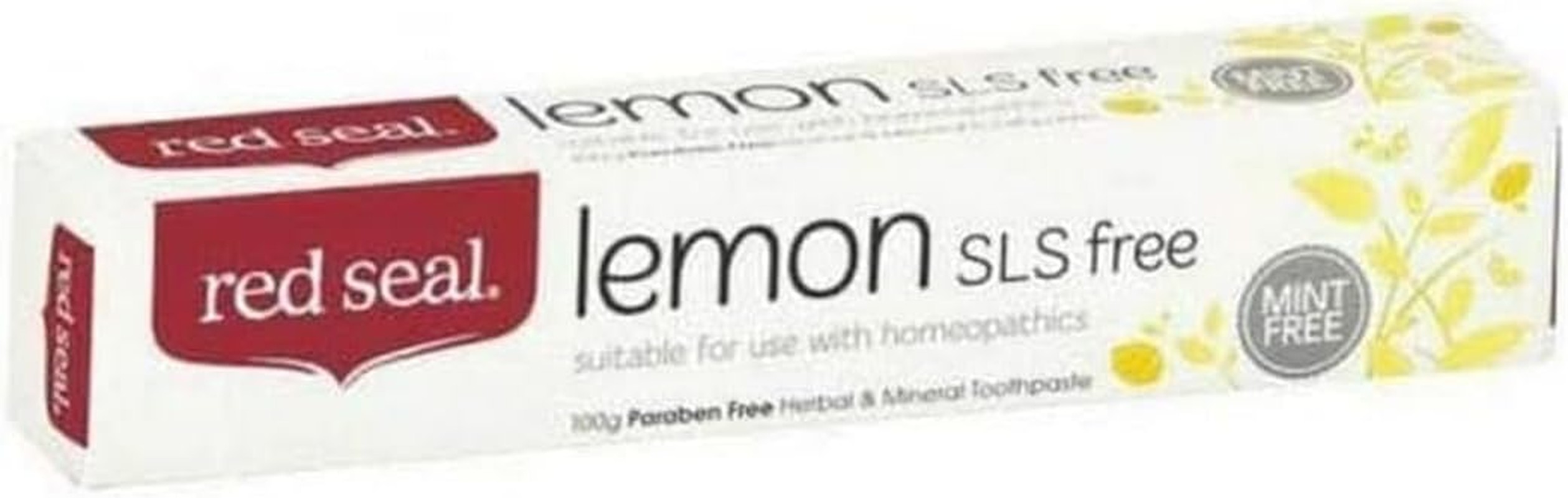 Red Seal Lemon SLS Free Toothpaste 100G