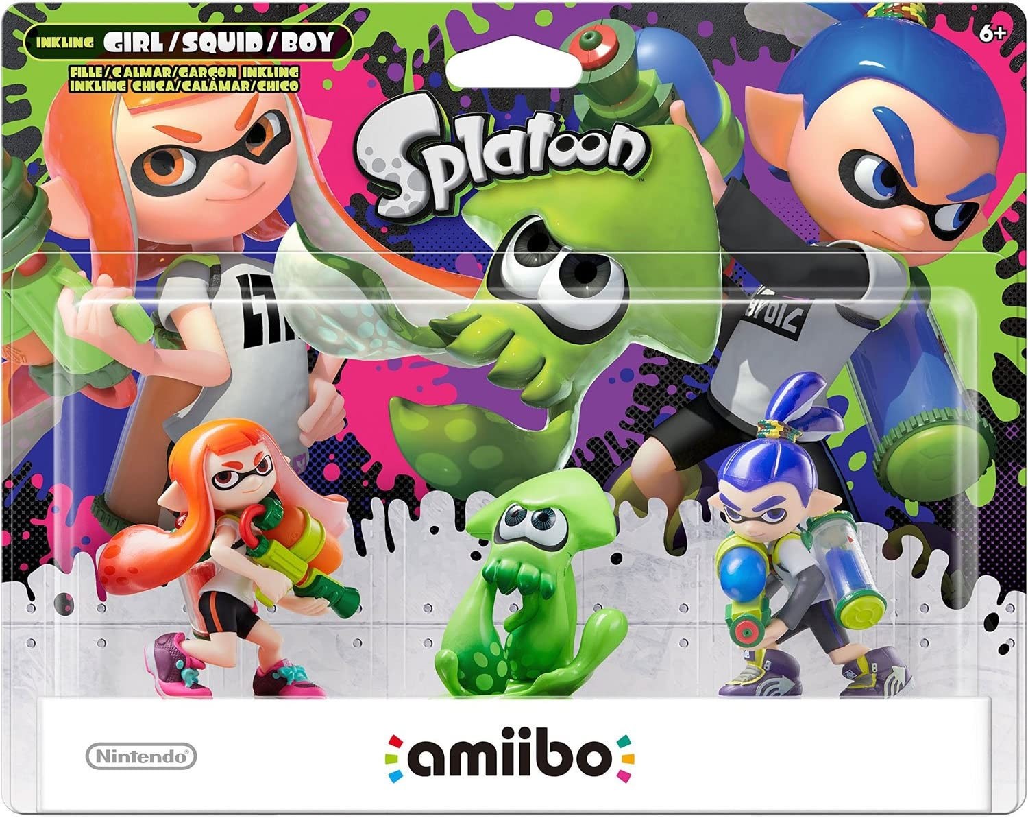 Splatoon 3-Pack Amiibo (Splatoon Series)