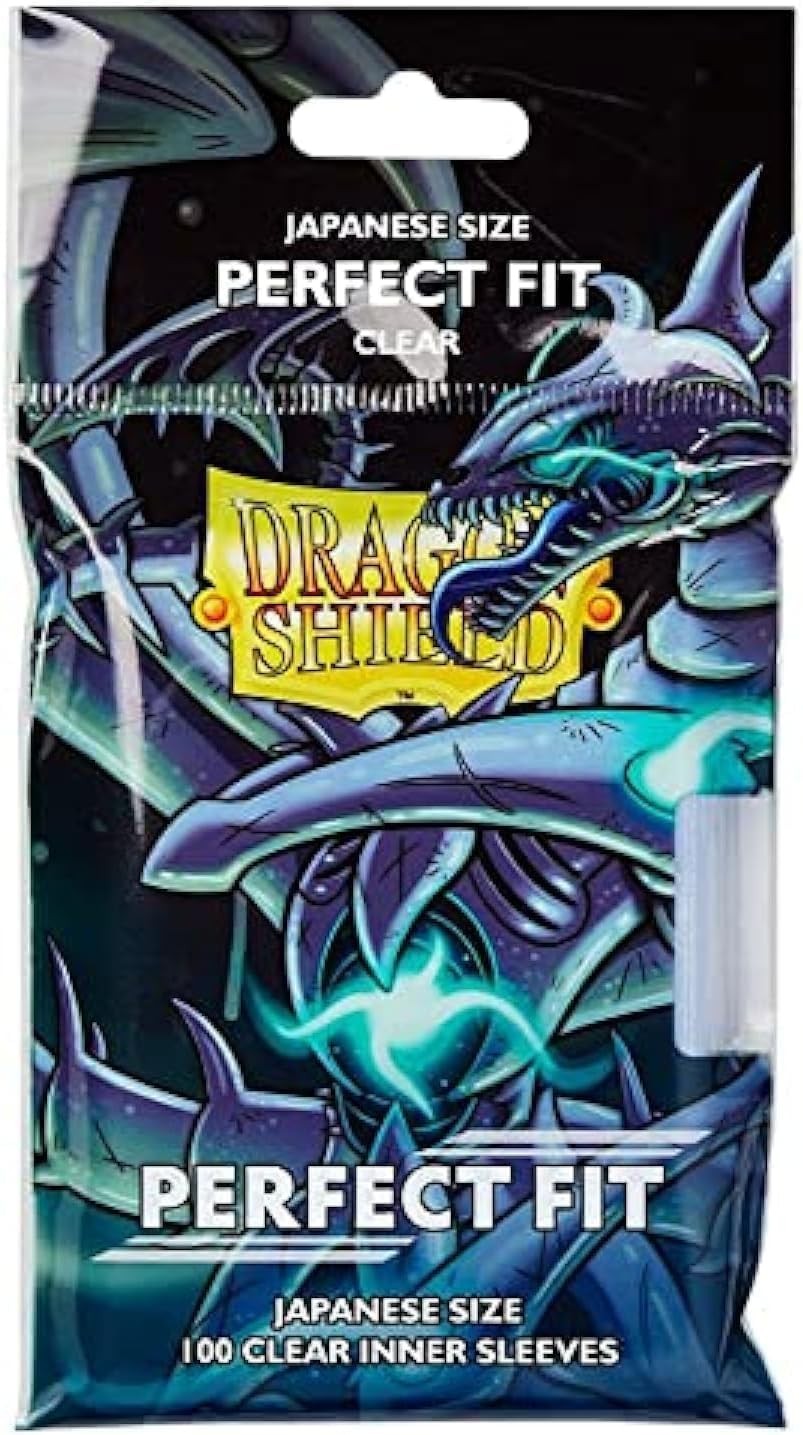 Arcane Tinmen Dragon Shield Japanese Size Inner Sleeves, Clear (100 Sleeves)